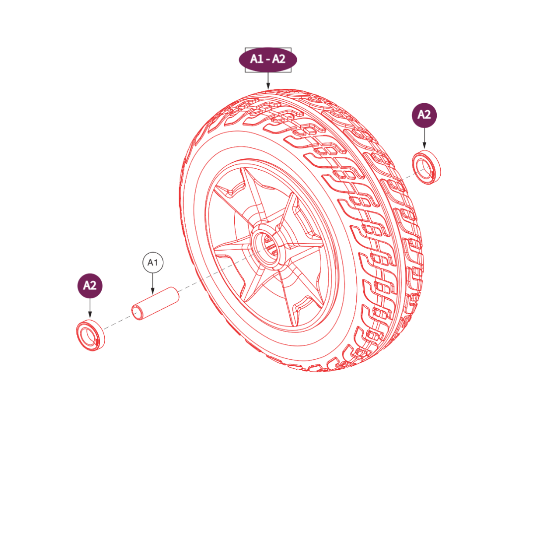 Pride Mobility BRGSLV1076