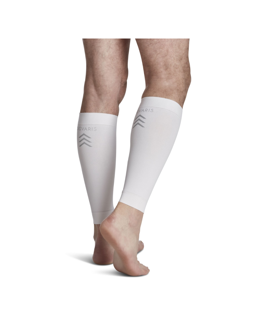 Sigvaris Well Being Performance Sleeves 412V Men's 20–30mmHg Calf White M