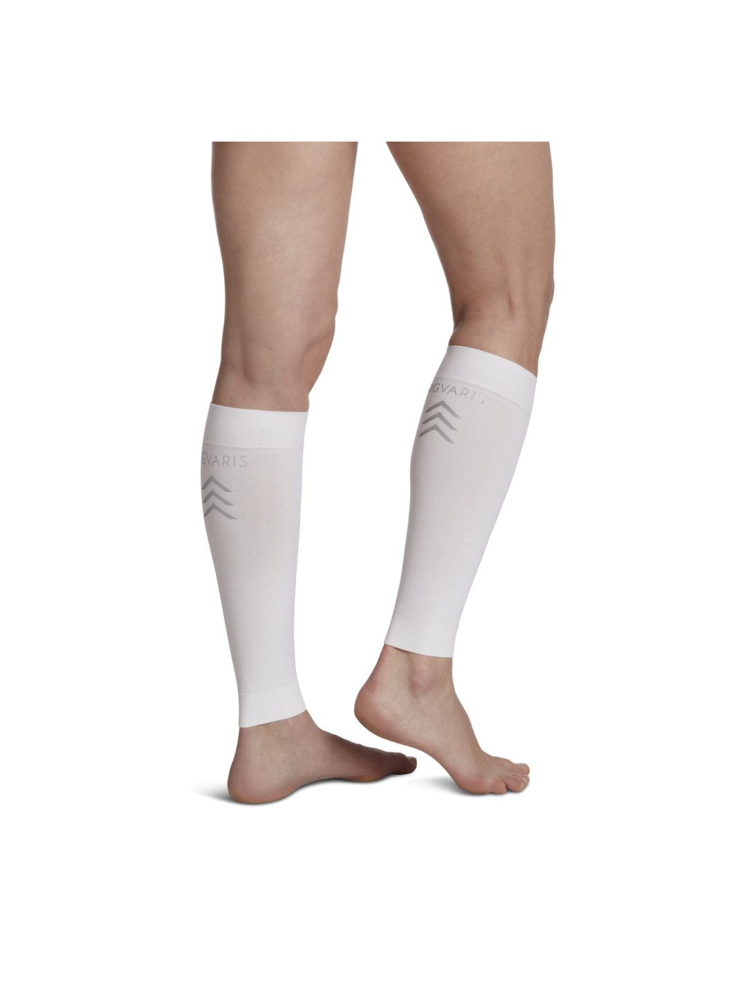 Sigvaris Well Being Performance Sleeves 412V Women's 20–30mmHg Closed Toe White M