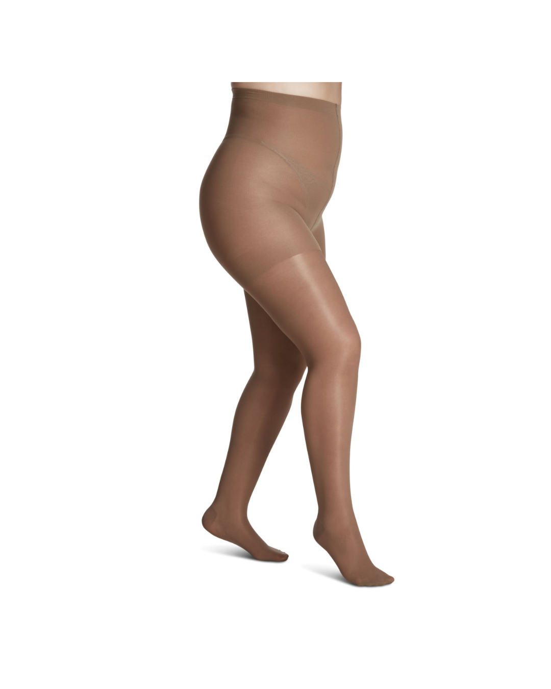 Sigvaris Well Being Sheer Fashion 120 Women’s 15–20mmHg Pantyhose Closed Toe Café Pantyhose A