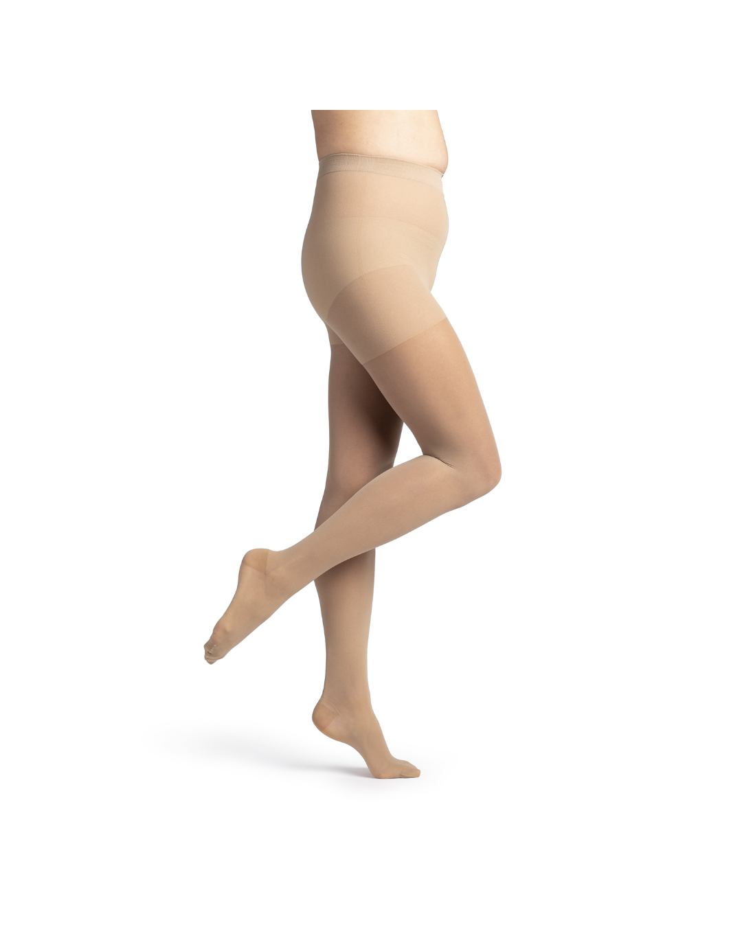 Sigvaris Dynaven 980 Sheer Women's 20-30mmHg Pantyhose Closed Toe Beige MS