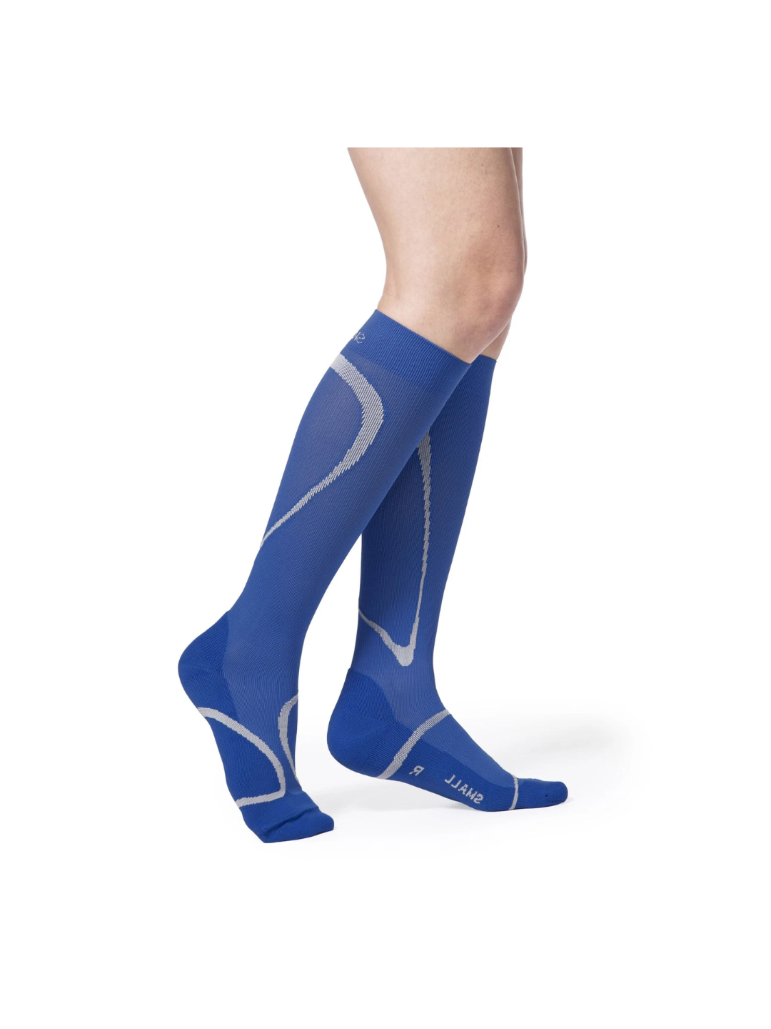 Sigvaris Motion High Tech 412 20–30mmHg Calf Closed Toe Blue MS