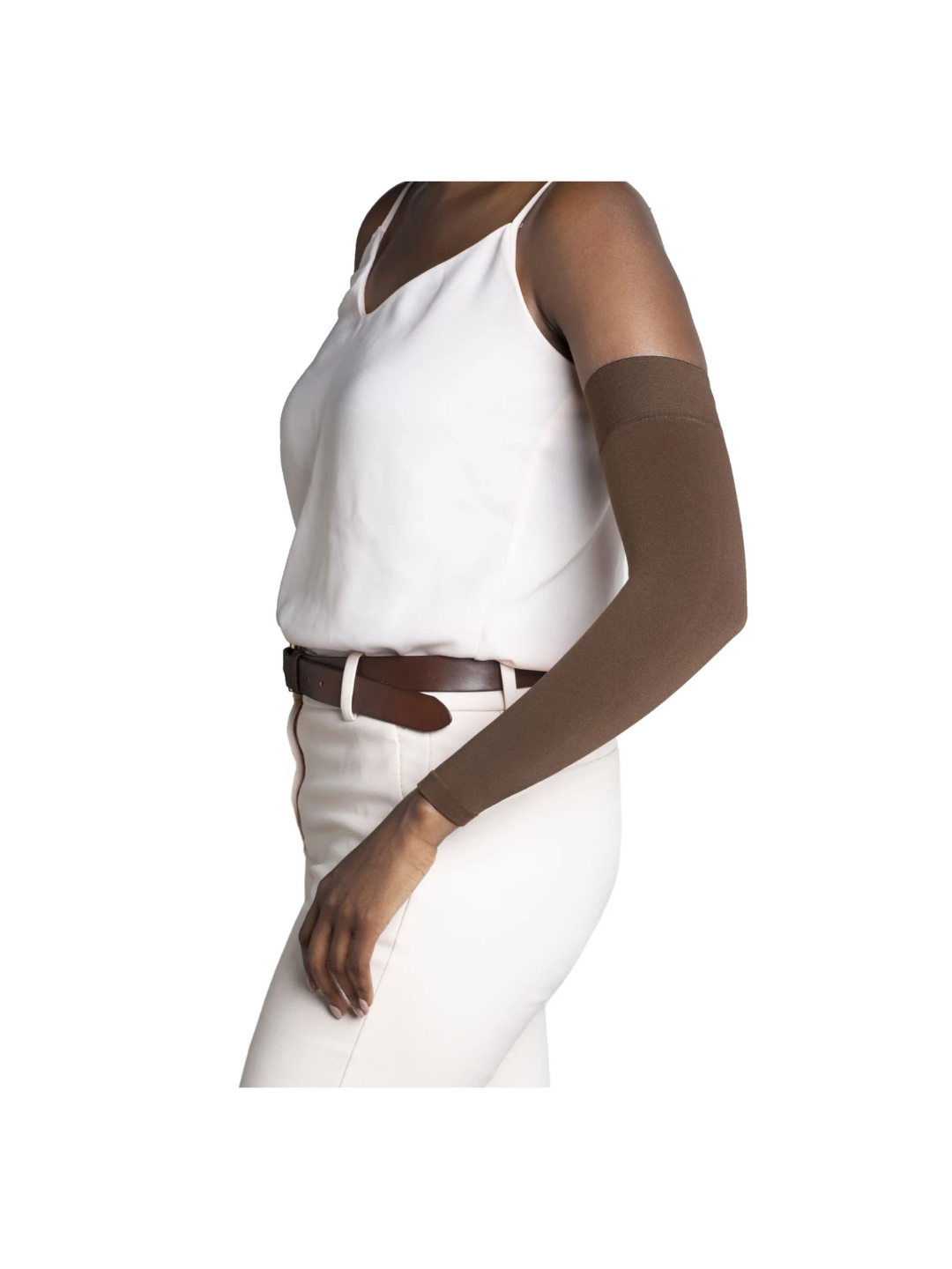 Sigvaris Specialty Secure Armsleeve 560 15–20mmHg Cocoa M2