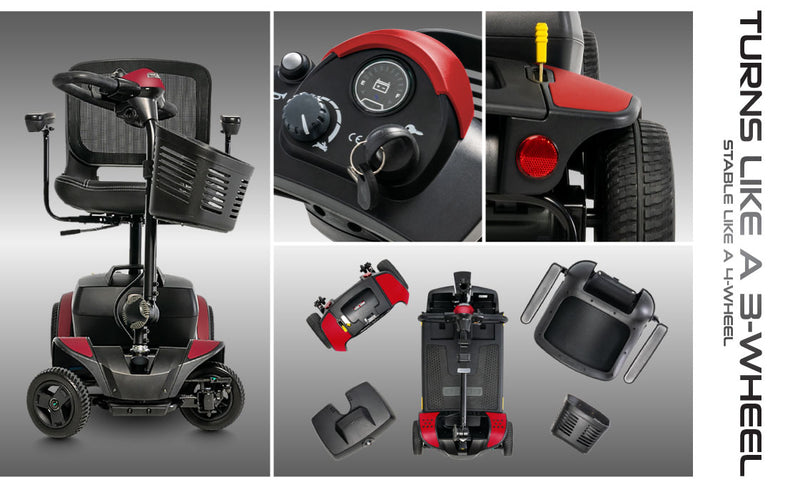 Pride Go Go Elite Traveller® 2 4-Wheel