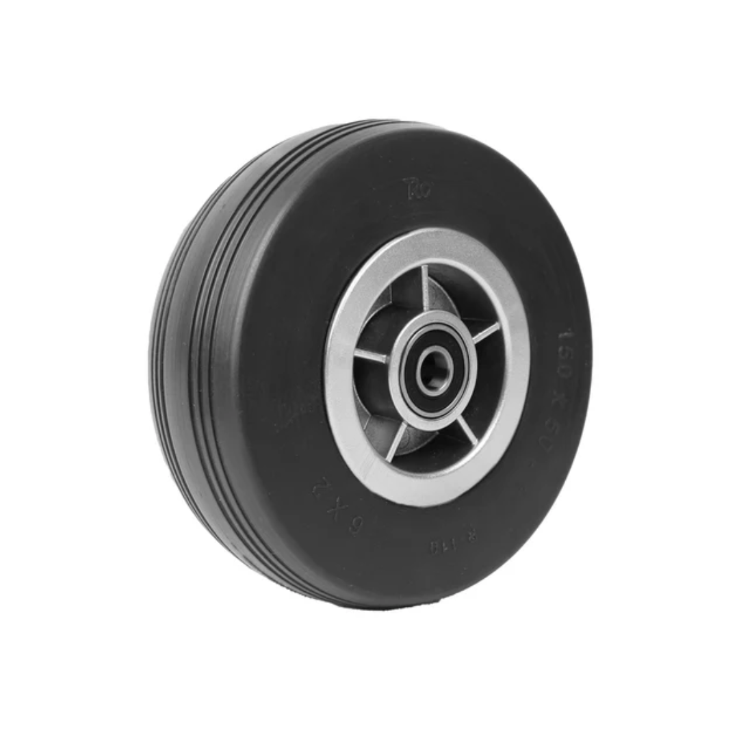 Rolko 6x2" Pride Jazzy Elite 14 & Elite HD Caster Wheel Assembly