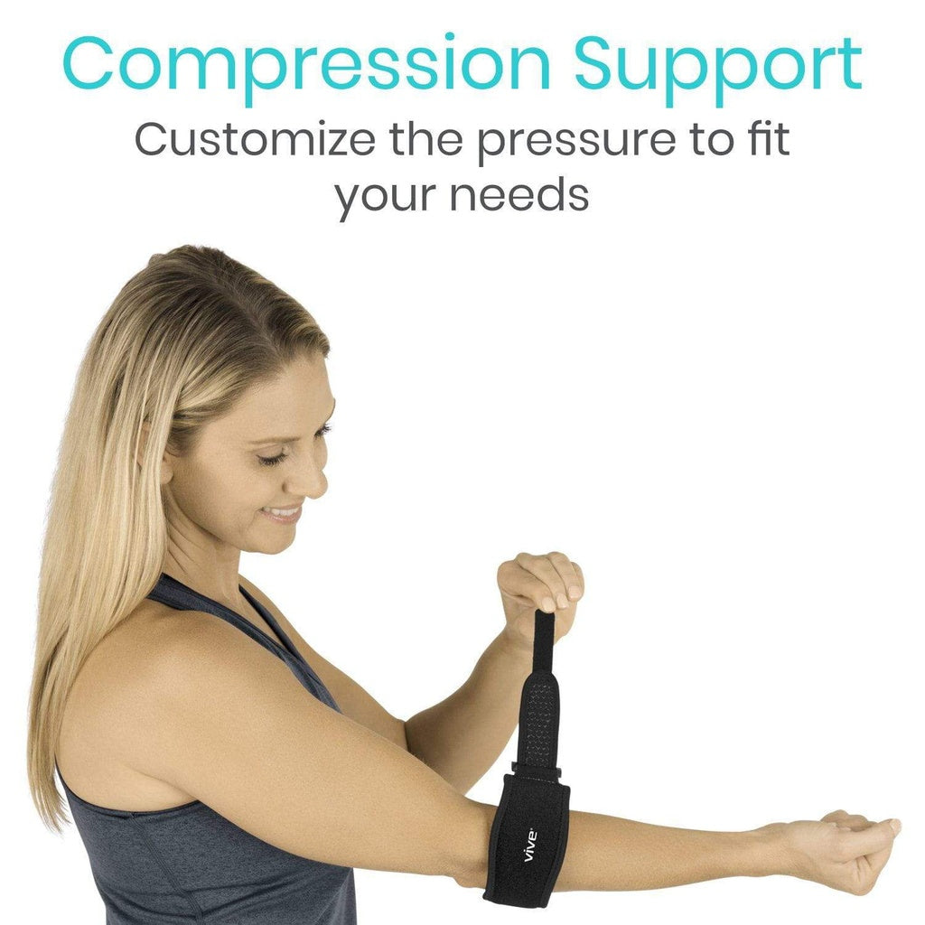 SUP1083BLK Tennis Elbow Straps