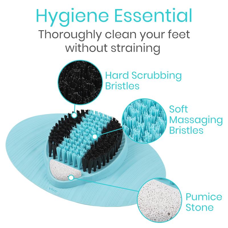 LVA2071BLU Foot Scrubber