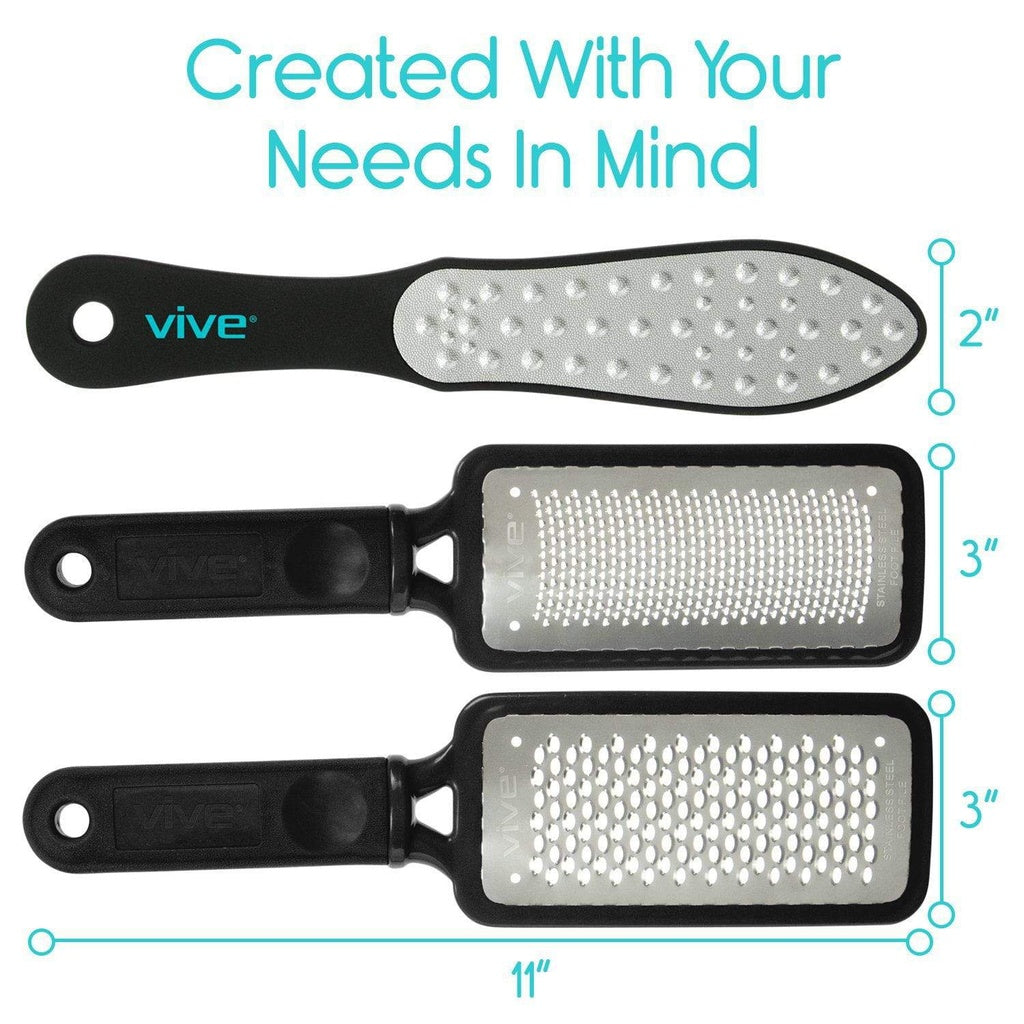 LVA1094BLK3CT Foot Files (3 Pc)