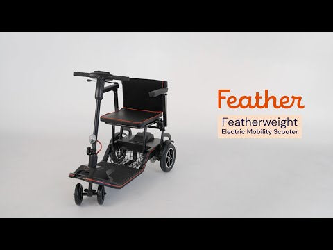 FEATHER SCOOTER - LIGHTEST ELECTRIC SCOOTER 37 LBS.