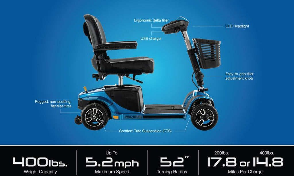 Pride Revo® 2.0 4-Wheel