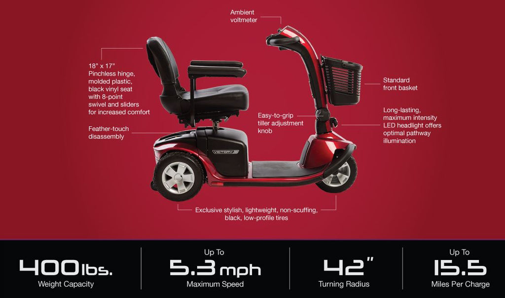 Pride Victory® 10 3-Wheel