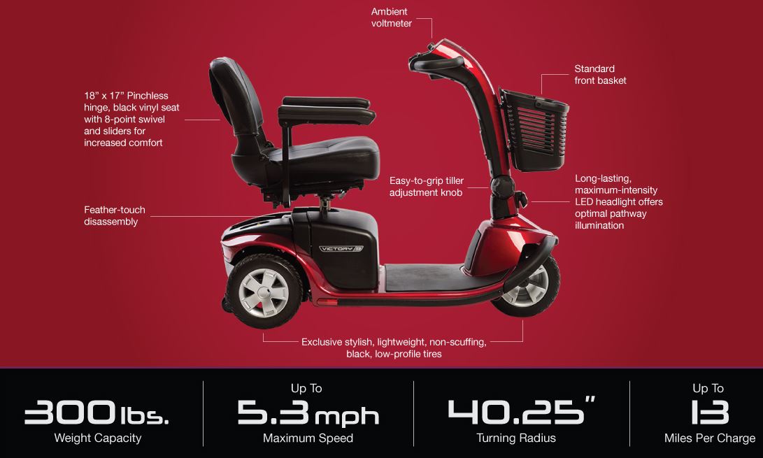 Pride Victory® 9 3-Wheel