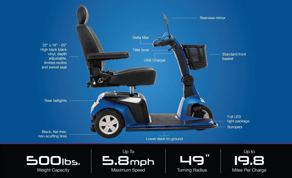 Pride Maxima 3-Wheel