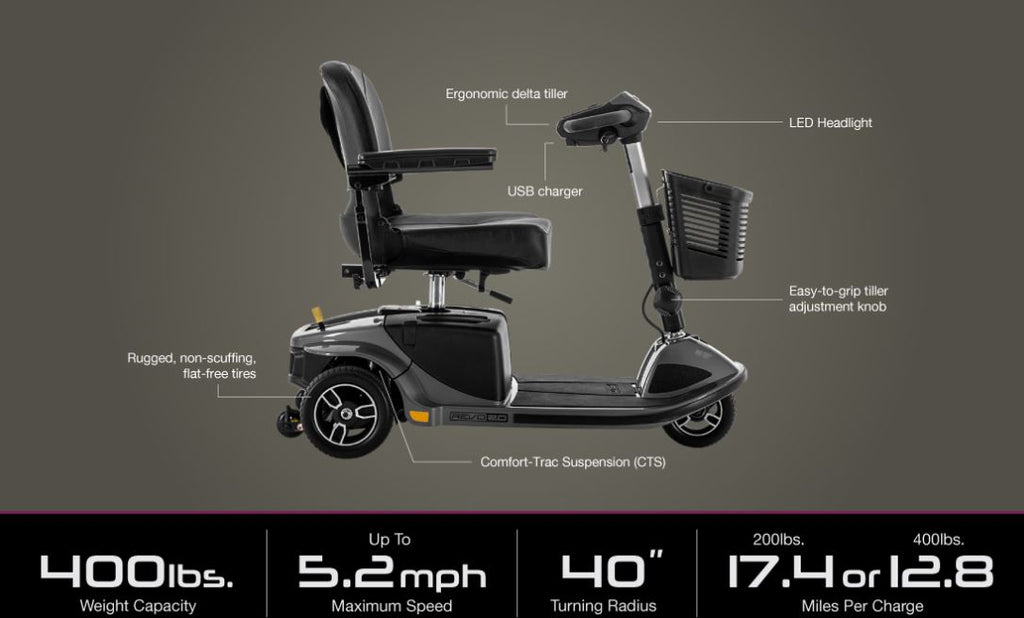 Pride Revo® 2.0 3-Wheel