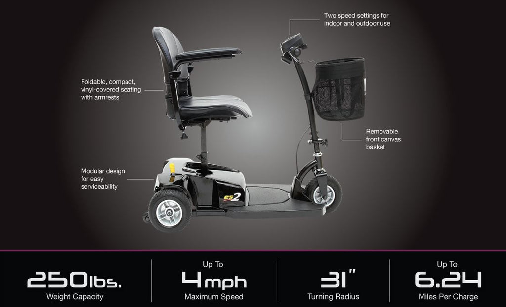 Pride Go Go® ES2 3-Wheel