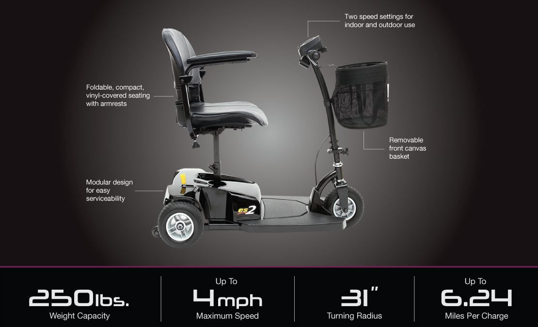 Pride Go Go® ES2 3-Wheel