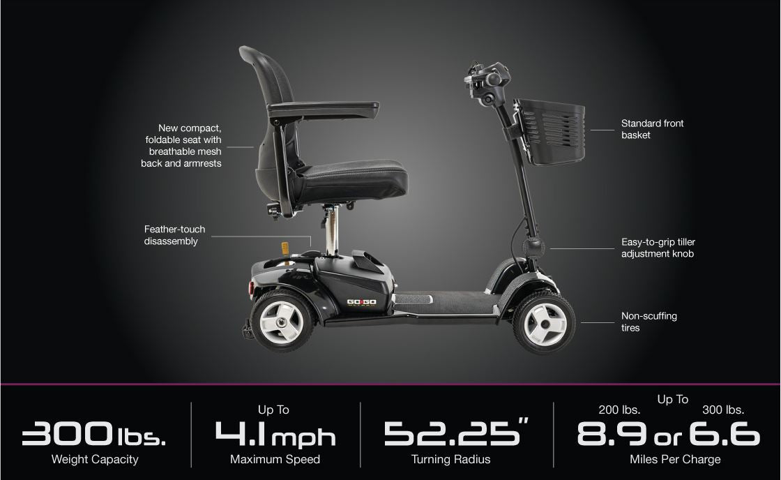 Pride Go Go® Ultra X 4-Wheel